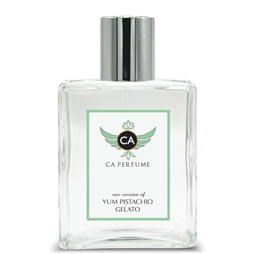 CA Perfume Impression of Yum Pistachio Gelato For Women & Men Fragrance Spray Bottle 3.4 Fl Oz/100ml