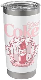 Coca-Cola Diet Coke Just For The Taste Of It Aesthetic Retro Stainless Steel Insulated Tumbler