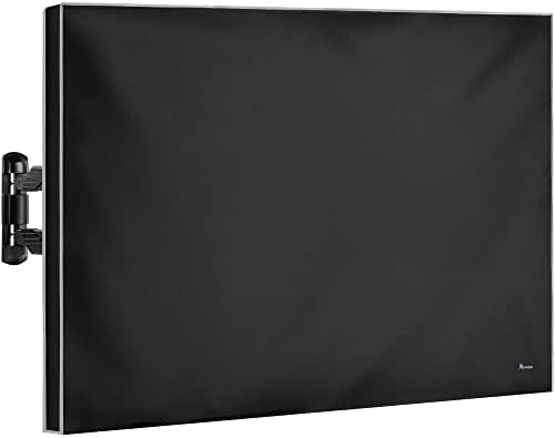 Outdoor TV Cover 65 Inch Waterproof and Weatherproof | TV Cover for Outside 65 | Outdoor TV Enclosure | Smart Shield TV Screen Protector for Outside TV | Cover for Moving | TV Display Protectors – Black
