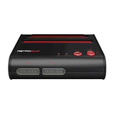 Retro-Bit Retro Duo 2 in 1 Console System - for Original NES/SNES, & Super Nintendo Games - Black/Red