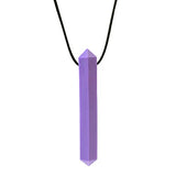 ARK's Krypto-Bite XXT Chewable Gem Necklace Chew Jewelry (Extra Extra Tough, Lavender)