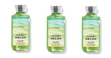 x3 Bath and Body Works Cucumber Melon Shower Gel Original Set