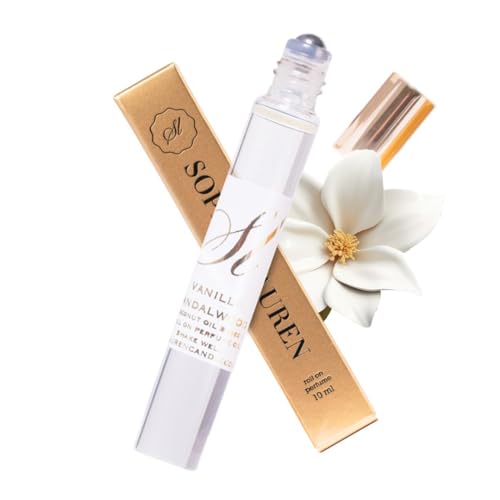 Pheromones Perfumes For Women | Long Lasting Amber Perfume Rollerball | Travel Size Perfume Oil | Women's Fragrances Cologne | 10 ML Eau De Parfum | Perfume Gift For Women (Vanilla)