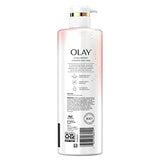 Olay Cleansing & Moisturizing Womens Body Wash 4ct with Vitamin B3 and Hyaluronic Acid 26 fl oz (Pack of 4)