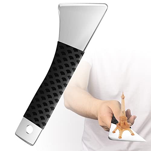 Professional 3D Printer Tool, Upgraded Metal 3D Printer Removal Spatula with Comfortable Grip, Specially Designed 3D Printer Accessories for Model Stripping Safety