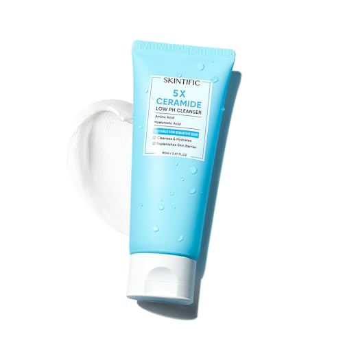 5X Ceramide Low pH Cleanser 80g Facial Cleanser Skincare Face Wash