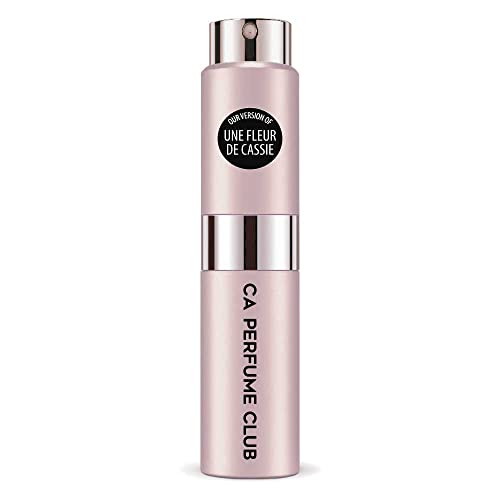 CA Perfume Impression of Fredarik Mal Une Fleur De Cassie For Women Replica Version Fragrance Dupes Concentrated Long Lasting Eau de Parfum Spray Refillable Atomizer Bottle 0.27 Fl Oz/ 8ml