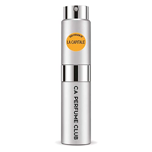 CA Perfume Impression of La Capitale For Women & Men Replica Version Fragrance Dupes Concentrated Long Lasting Eau de Parfum Spray Refillable Atomizer Bottle 0.27 Fl Oz/8ml-X1