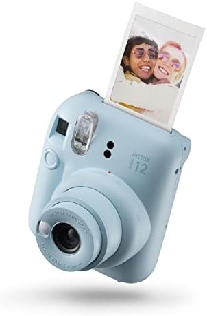 Fujifilm Instax Mini 12 Instant Camera (Pastel Blue) (Renewed)