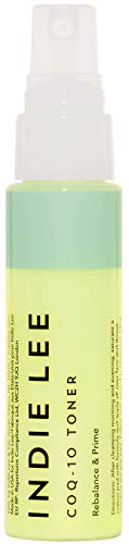 Indie Lee CoQ-10 Face Toner-Travel Size Refreshing, Hydrating Mist for All Skin Types - Hyaluronic Acid, Aloe + Chamomile - Alcohol + Essential Oil-Free Facial Toner-TSA Approved Travel Skincare(30ml)