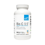 XYMOGEN Bio C 1:1 - High Potency Vitamin C Supplement with Citrus Bioflavonoids - Antioxidant + Immune Support, Promotes Collagen Synthesis (90 Vitamin C Capsules)