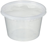 Deli Food Storage Containers with Lids, 16 Ounce (48 Count)