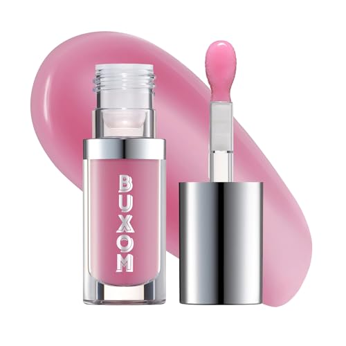 Buxom Full On Glossy Lip Oil - Non-Sticky, All-Day Juicy Hydration & Instant Plumping - Lightweight, Comfortable Wear, Infused with Unique Peptide Complex for Soft, Voluminous Lips