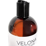 velona Jojoba Oil USDA Certified Organic - 16 oz (with Pump) | 100% Pure and Natural | Golden, Unrefined, Cold Pressed, Hexane Free