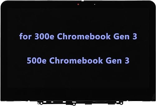 Original New Screen Replacement for Lenovo 500e 300e Chromebook Gen 3 LCD Touch Screen Display Digitizer Assembly 82J9 82JA 82J9000DUS 5D11C95886 5D11C95890 5D11C95891 5D11C95892 5D11C95893 5D11C95894