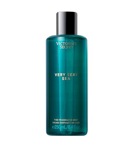 Victoria's Secret Very Sexy Sea Fragrance Mist, Notes of Italian Bergamot, Neroli Blossom & Sundrenched Cedar, Body Spray for Women (8.4 oz)