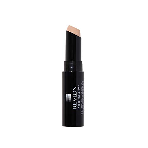 Revlon Concealer Stick, PhotoReady Face Makeup for All Skin Types, Longwear Medium- Full Coverage with Creamy Finish, Lightweight Formula, 001 Fair, 0.11 Oz