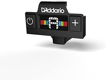 D'Addario Accessories Guitar Tuner - NS Micro Soundhole Tuner - Fits in Guitar Sound Hole - For Acoustic Guitars, Ukuleles - Non Marring Sound Hole Clip - Quick & Accurate Tuning