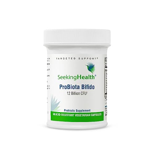 Seeking Health ProBiota Bifidobacterium, 60 Capsules, Probiotic Supplement for Digestive Health, Bifido Only, Vegan- and Vegetarian-Friendly, Supports Colon Health and Immune System*