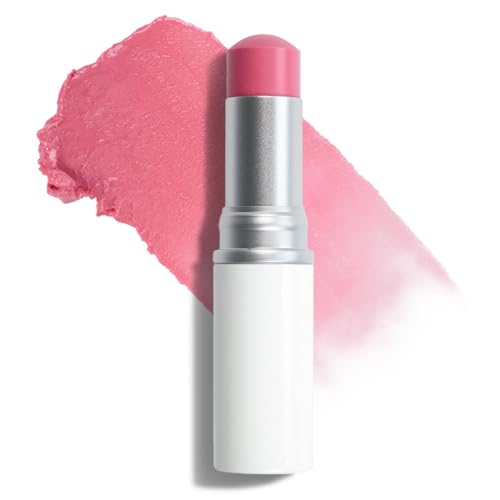 hince True Dimension Radiance Balm 10g - Shimmer Glow Face Highlighter Stick, Cream Blush Stick, Glass Skin, Korean Beauty, Valentines Day Gift for Women (SHELLY PINK, TP005)