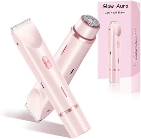 Glow Aura™ Women Electric Shaver Razor Trimmer Electric Shaver for Women Trimmer Razor Electric Trim Women Shaver