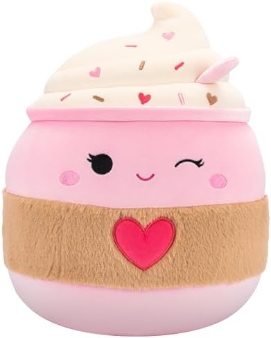 Squishmallows Original 14in Jenny The Pink Latte – Official Jazwares Plush (Large)