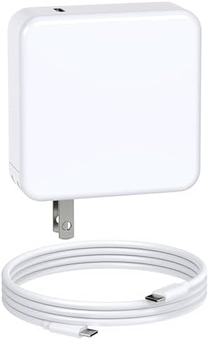 96W USB C Laptop Charger Power Adapter Replacement for Mac Book Pro 16, 15, 14, 13 inch 2021, 2020, 2019, 2018 Charger,Mac Book Air,IPad Pro,Type C Fast Charging Power Cord Supply