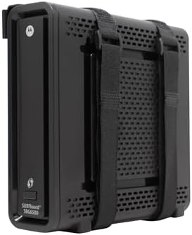 HumanCentric Universal Wall Mount (Black) | Adjustable Mount for Cable Boxes, DVD Players, Routers, Modems, and More