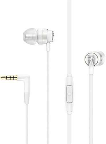 Sennheiser CX 300S In Ear Headphone with One-Button Smart Remote - White
