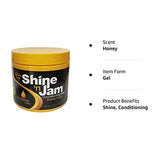 Shine N Jam Conditioning Gel Extra Hold 16 Ounce Jar (473ml) (2 Pack)