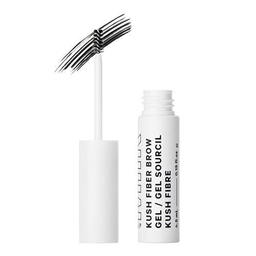 Milk Makeup KUSH Fiber Brow Gel, Cypher (Cool Very Dark Brown/Black) - Thickening Brow Gel - Soft, Flexible Hold - Vegan, Cruelty Free