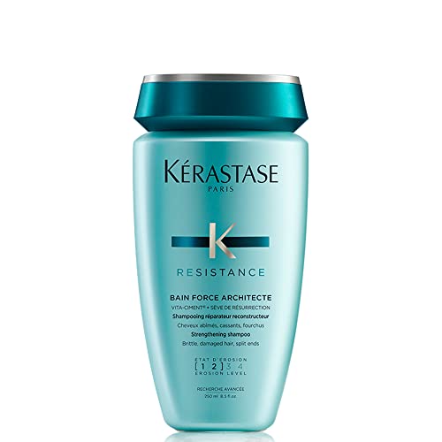 Kerastase Resistance Force Architecte Shampoo | Reconstructing Repair Shampoo | Formulated with Pro-Keratine Complex | For Weak and Damaged Hair