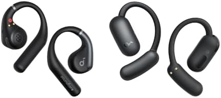 Soundcore AeroFit 2 by Anker Open-Ear Headphones with AeroFit, Adjustable Ear Hooks, Snug Fit, Rich Bass, Hi-Res Wireless Audio, 42H Playtime, Bluetooth 5.4, App Control, IP55, AI Clear Calls
