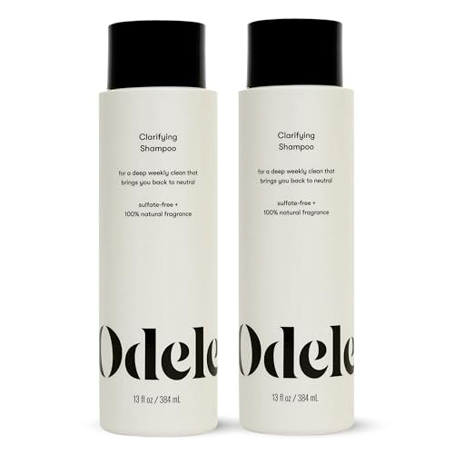 Clarifying Sulfate-Free Shampoo, a Deep Weekly Clean that Removes Buildup for All Hair Types & Textures, 13 Fl Oz (2-Pack)