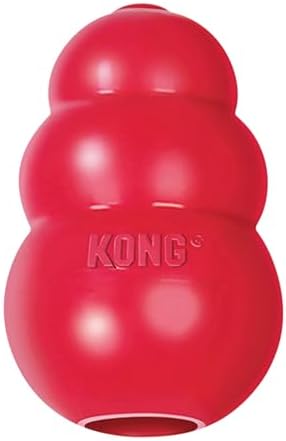 KONG Classic Stuffable Dog Toy - Fetch & Chew Toy for Dogs - Treat-Filling Capabilities & Erratic Bounce for Extended Play Time - Durable Natural Rubber Material - for XX-Large Dogs