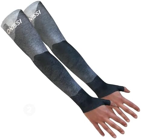 ONISSI Gaming Arm Sleeve for PC │Anti-Friction,Precision, Compression Gamer Sleeves for Mouse pad │Men or Women E-Sports Gift