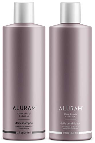 ALURAM Coconut Water Based Daily Hair Shampoo & Conditioner Set (2 sizes)