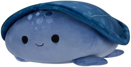 Squishmallows Stackables Original 12-Inch Truman Blue Leatherback Turtle - Ultrasoft Official Jazwares Plush