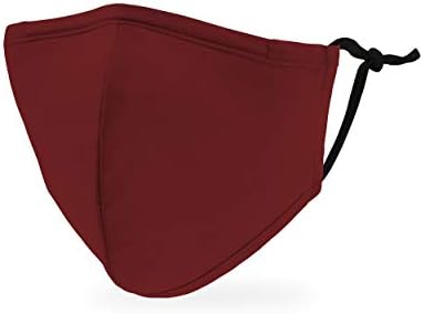 WEDDINGSTAR 3-Ply Kid's Washable Cloth Face Mask Reusable and Adjustable with Filter Pocket