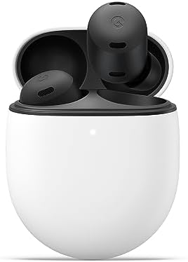 Google Pixel Buds Pro - Noise Canceling Earbuds - Up to 31 Hour Battery Life with Charging Case - Bluetooth Headphones - Compatible with Android - Charcoal