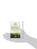 Organic India Tulsi Cleanse Herbal Tea - Holy Basil, Stress Relieving & Detoxifying, Immune Support, Adaptogen, Vegan, USDA Certified Organic, Non-GMO, Caffeine-Free - 18 Infusion Bags, 6 Pack