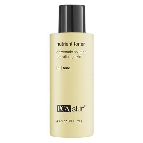 PCA SKIN Hydrating Toner for Face, Nutrient Face Toner for Sensitive Skin, Dry Skin, and Aging Skin, Helps Refine, Brighten, and Exfoliate The Face and Neck, Safe for All Skin Types, 4.4 oz Bottle