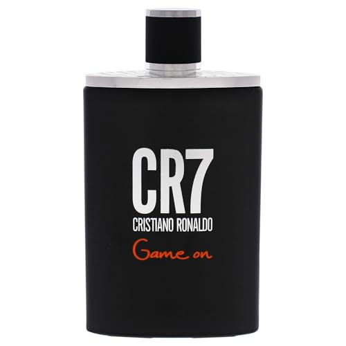 CRISTIANO RONALDO Eau De Toilette Cologne Scent for Men - With Papaya, Ice, Cedar, and Cashmere Wood - From Cristiano Ronaldo's Original Men's Fragrance Collection - 3.4 oz