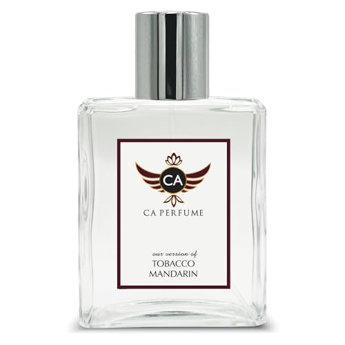 CA Perfume Impression of Tobacco Mandarin For Women & Men Replica Fragrance Dupes Eau de Parfum Spray Bottle 3.4 Fl Oz/100ml-X1