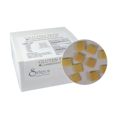 Communion Bread - Gluten-Free Communion Bread - Church Supplies - Package of approx. 200 pieces