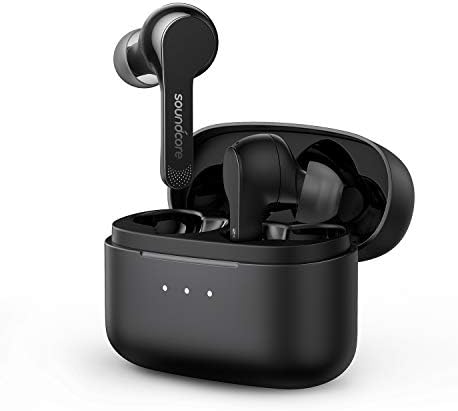 Soundcore Anker Liberty Air X True Wireless Earbuds with Charging Case, Qualcomm aptX, Touch Control, 28 Hour Playtime, Graphene Drivers (Black)