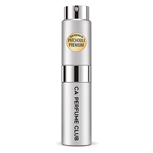 CA Perfume Impression of Emra Patchouli Premium For Women & Men Fragrance Concentrated Long Lasting Eau de Parfum Spray Refillable Glass Atomizer Bottle 0.27 Fl Oz/8ml-X1