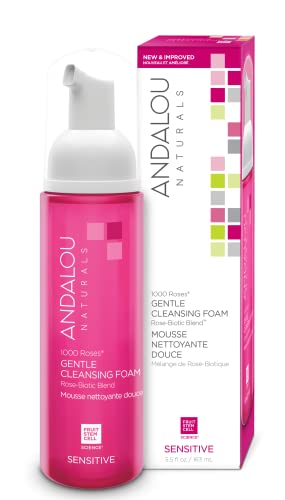 Andalou Naturals 1000 ROSES® Gentle Cleansing Foam