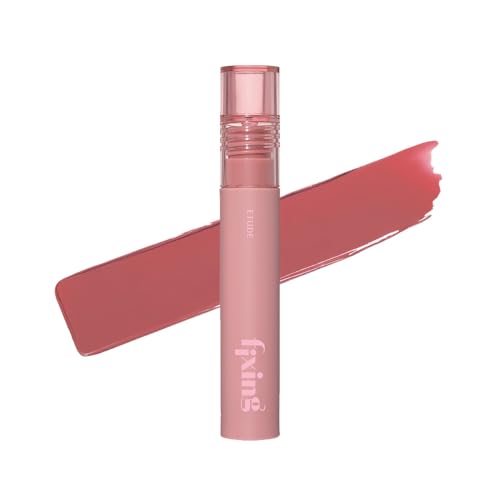 ETUDE Fixing Tint #05 Midnight Mauve (4g) | Long Lasting High Pigmented Liquid Lipstick | Waterproof Lightweight Matte Finish Lip Stain | Full Coverage | Korean Makeup, Kbeauty