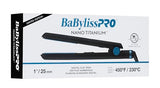 BaBylissPRO Limited Edition 1" Nano Titanium Digital Hair Straightener